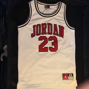 Jordan White and Red 23 Jersey